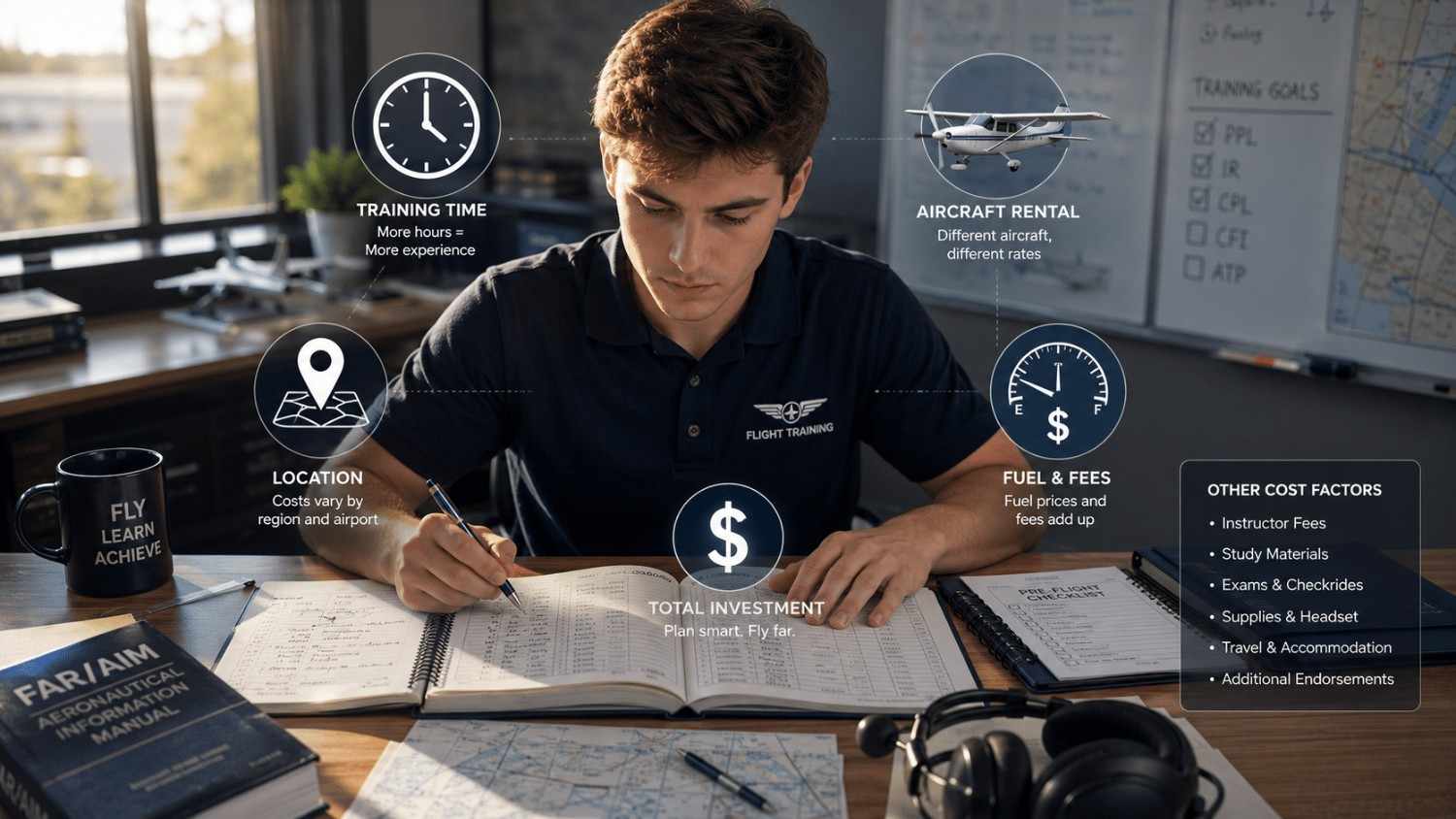 Train Toward Your Commercial Pilot Certificate at The Flight Academy