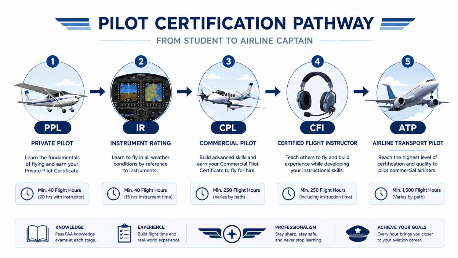 What Becoming a Commercial Pilot Actually Include